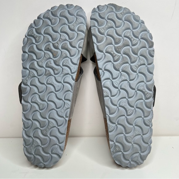 BIRKENSTOCK Siena Soft Footbed Nubuck Leather Dove Gray Size 37 EU 6 - 6.5 US - Picture 11 of 15